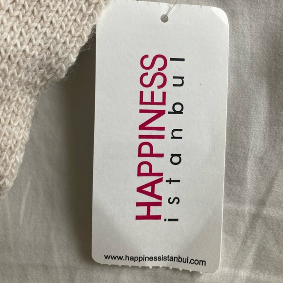 Cute Winter/Fall Button up Cardigan with blue flour pattern - Size S/M - Picture 6 of 6